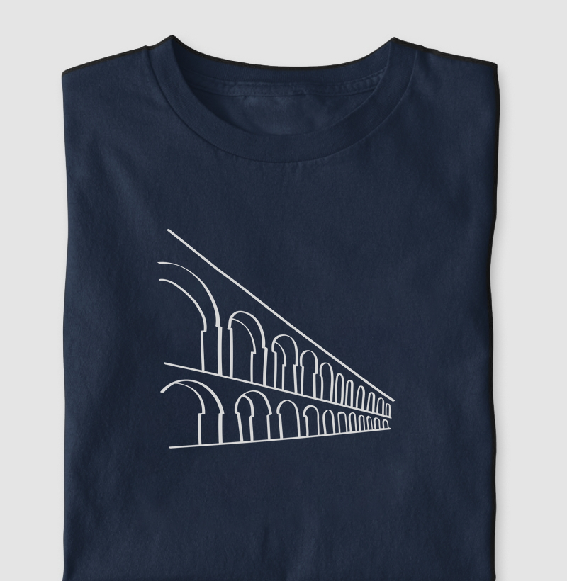 Camiseta Minimalista Arcos da Lapa Owl Basic