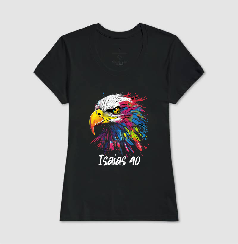 Camiseta Masculina Algodão Peruano Águia