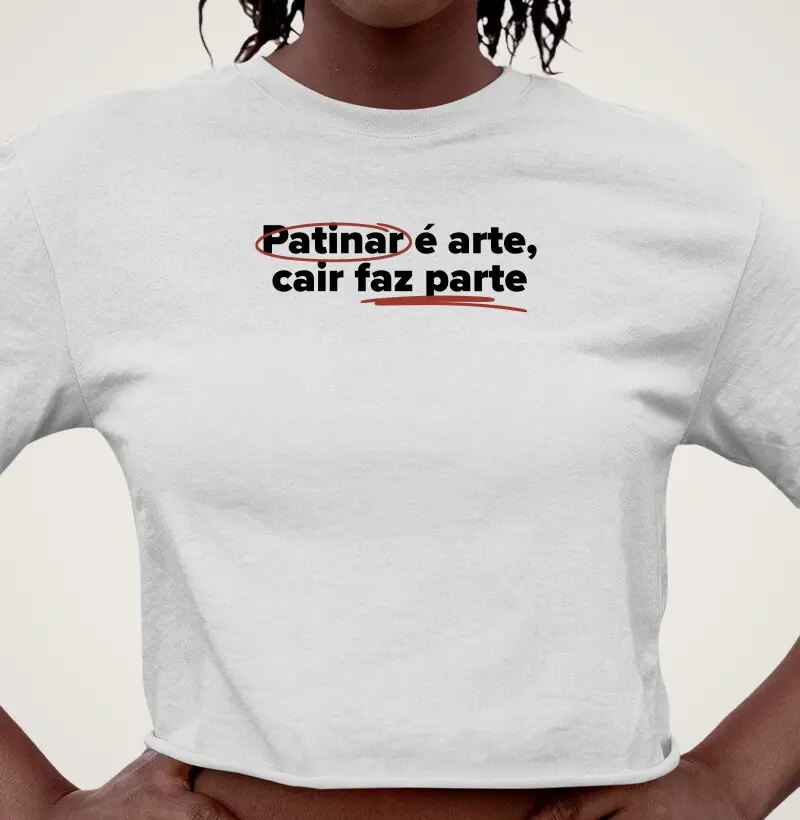 Patinar é arte, cair faz parte.