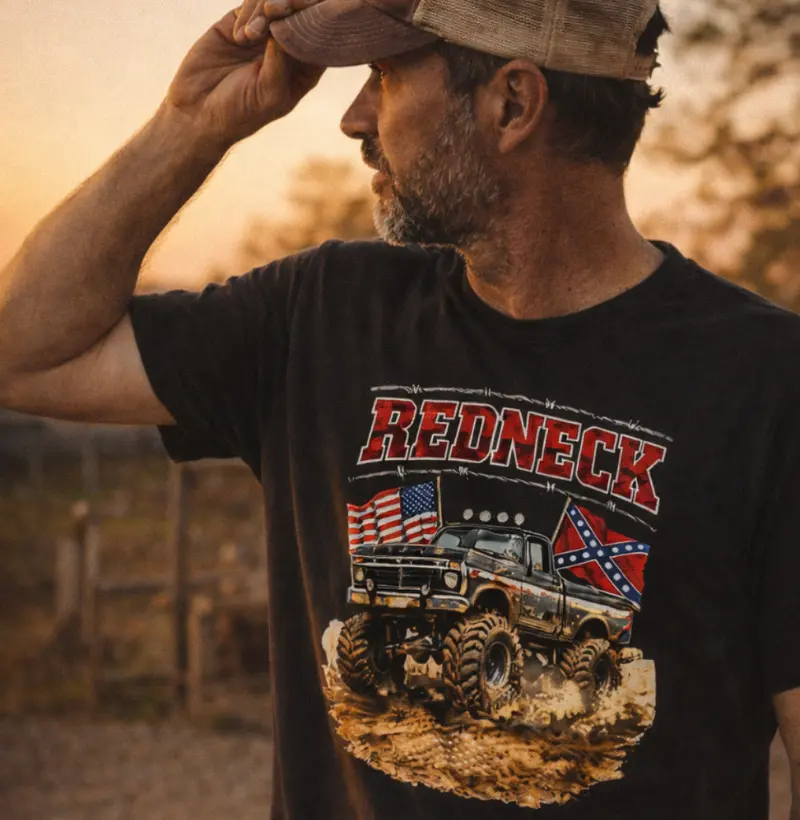 Camiseta Redneck Mud Truck
