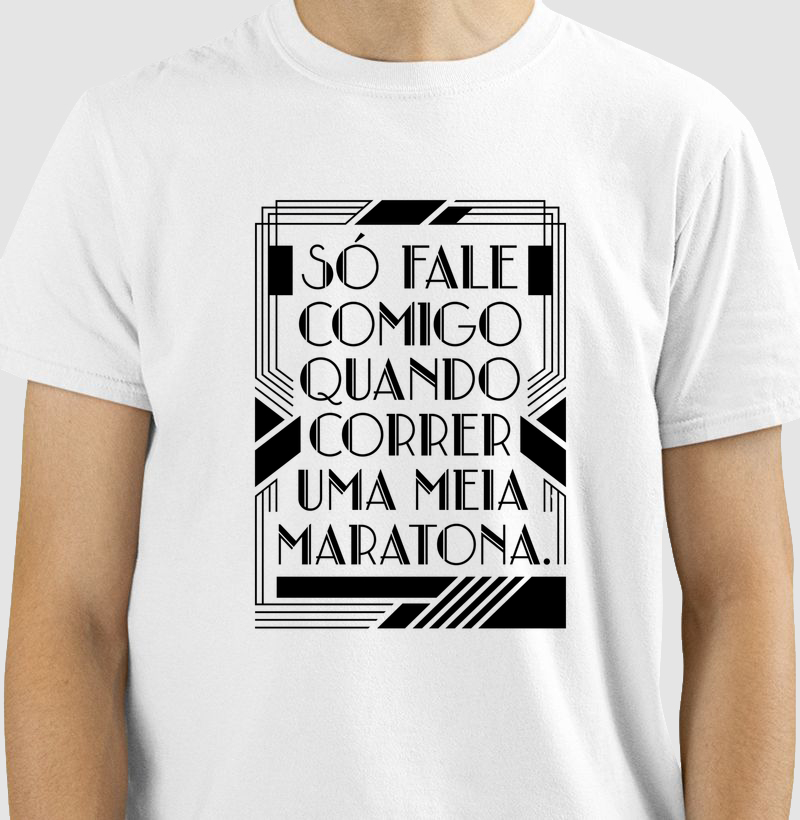 Camiseta 21km - Fale Comigo
