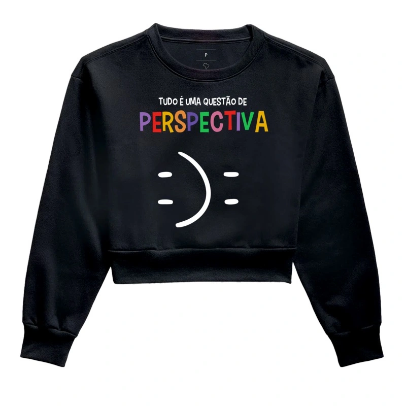 Moletom Cropped | Perspectiva