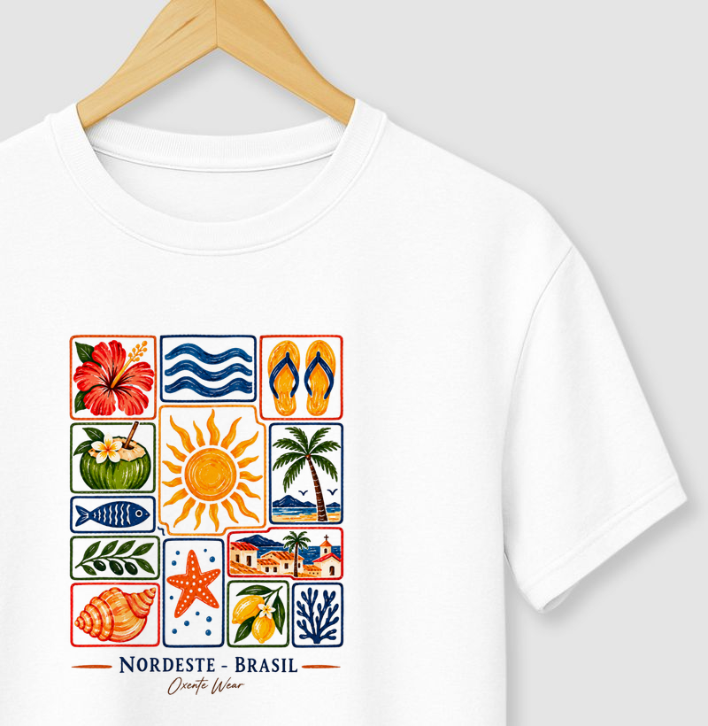 Camiseta Nordeste-Brasil