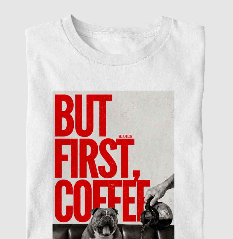 ☕🐶 But First Coffee - American Bully Pocket Edition 🐶☕