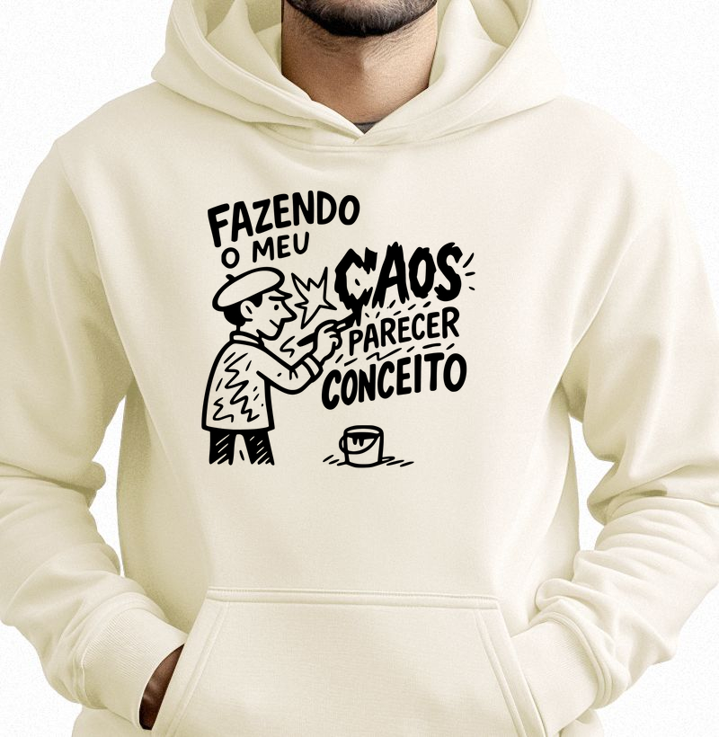 Fazendo o meu caos parecer conceito.