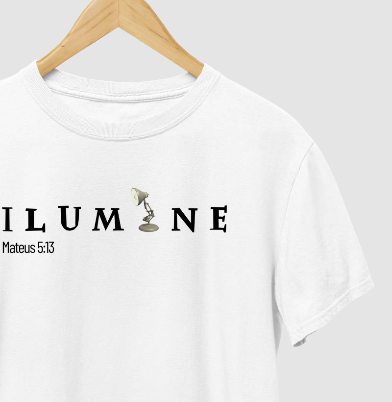 Camiseta Ilumine com Lâmpada