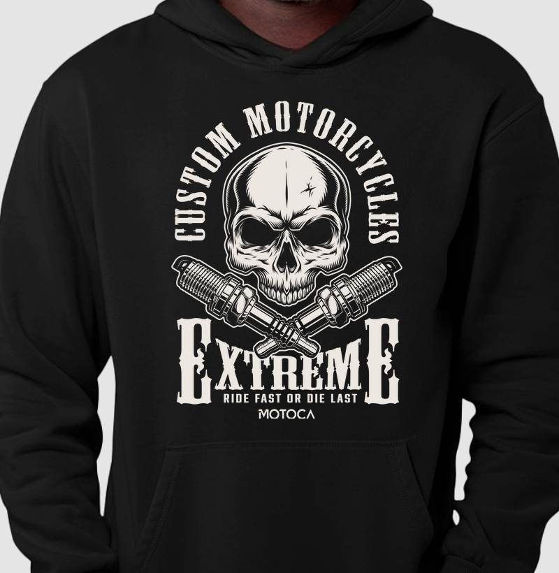 Extreme Ride Moletom c/ Capuz