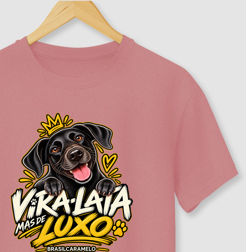 Vira-lata. Mas de luxo! - Camiseta