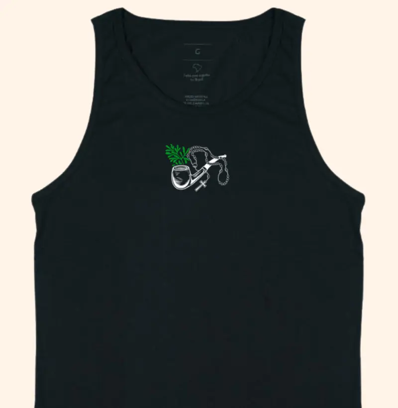 Simbologia dos Pretos Velhos Minimalista - Regata