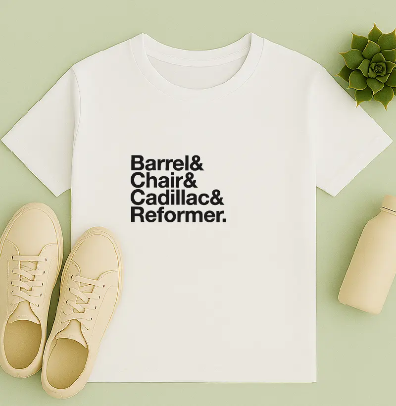 Barrel & Chair & Cadillac & Reformer.