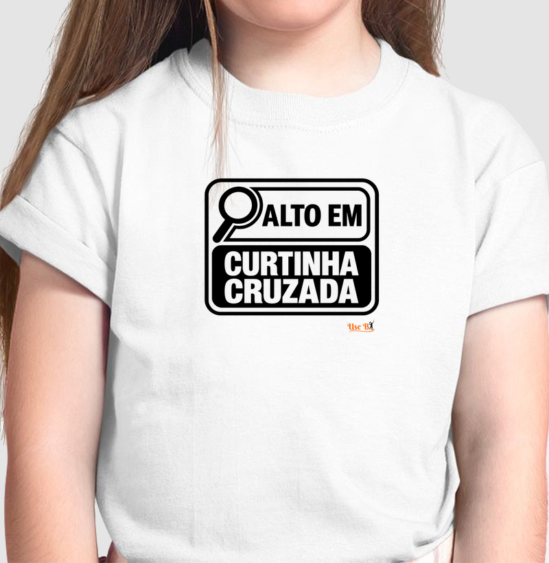 Alto em Curtinha Cruzada - Camiseta Infantil
