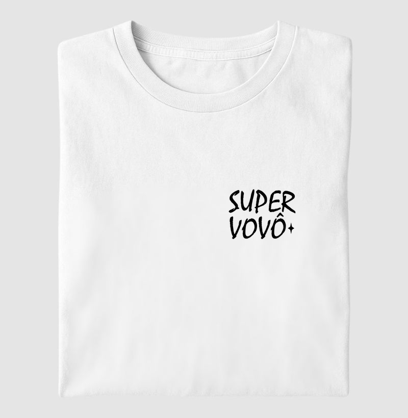 Camiseta Dia dos Pais - Super vovô
