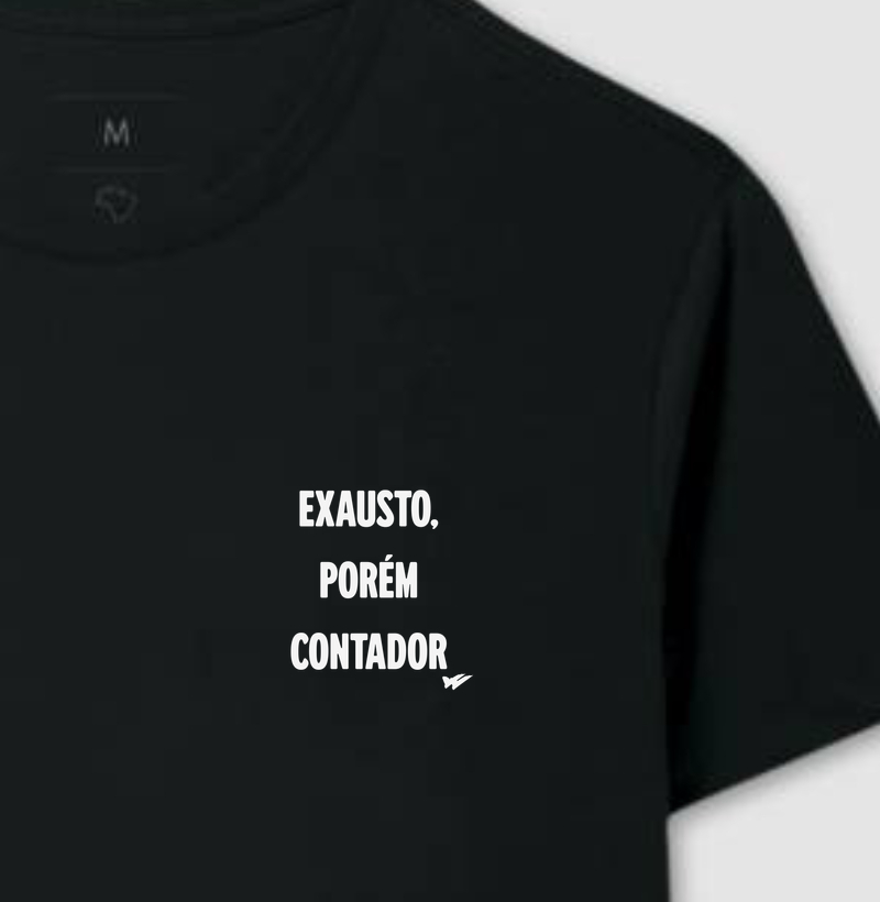EXAUSTO, PORÉM CONTADOR