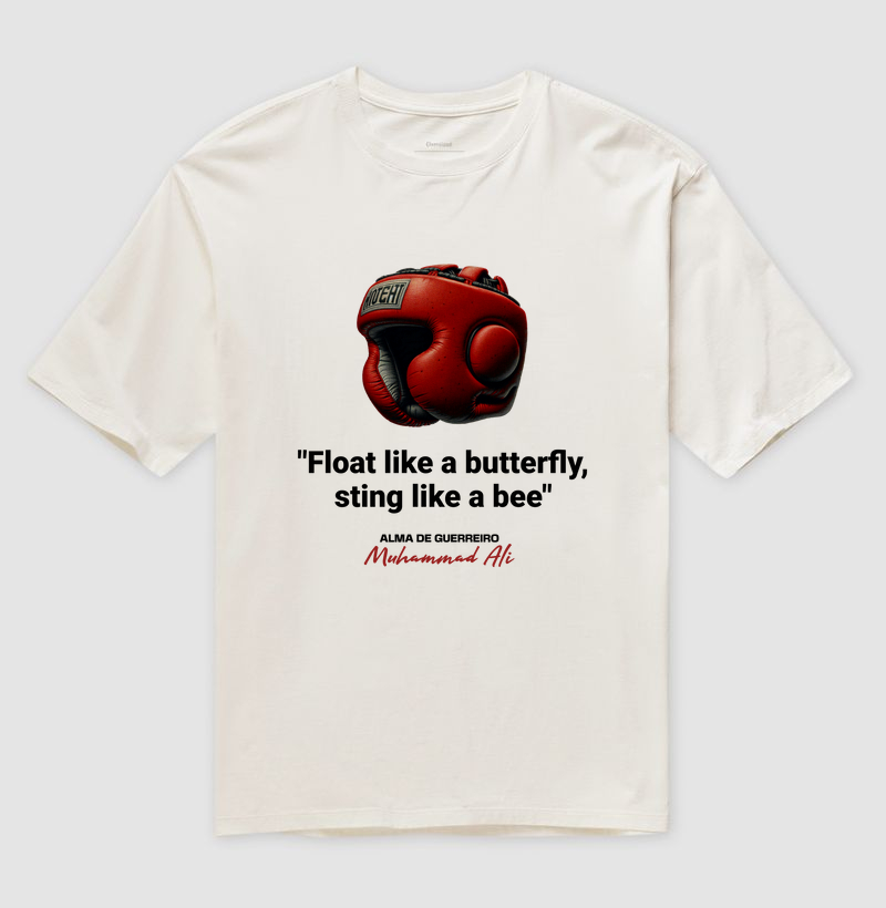 Camiseta ADG Muhammad Ali butterfly