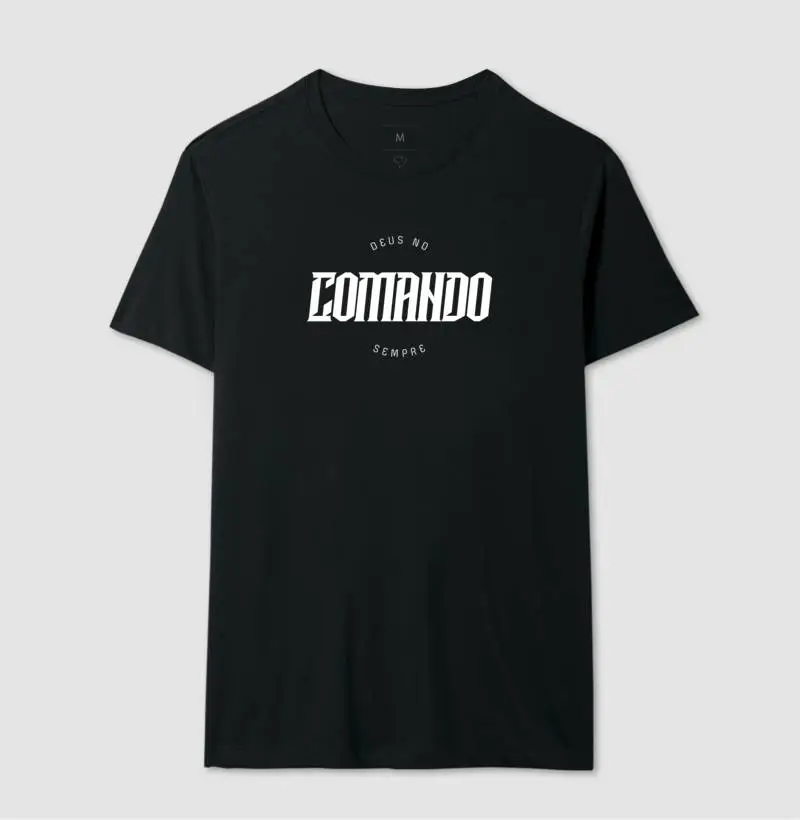Camiseta Deus no Comando