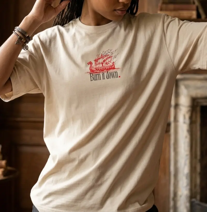 Burn it Down - Oversized