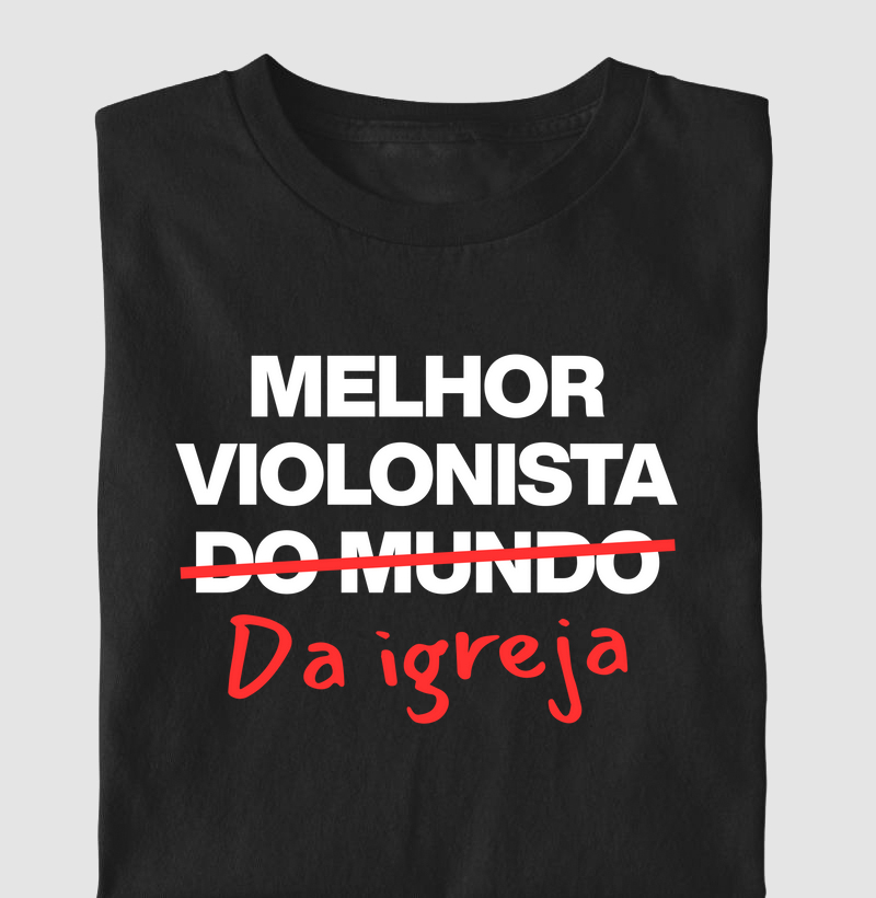 Melhor violonista da igreja