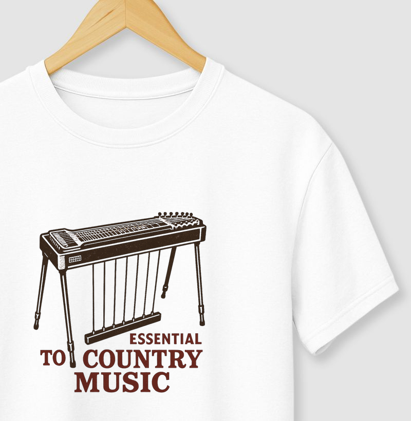 Camiseta Country Steel Guitar