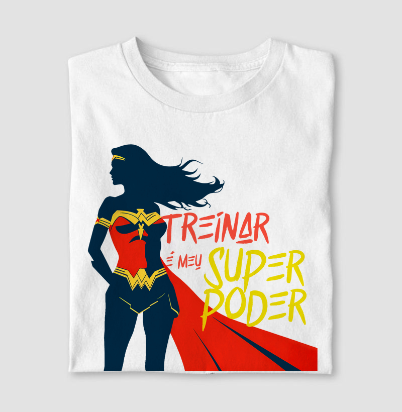 Treinar é meu super poder