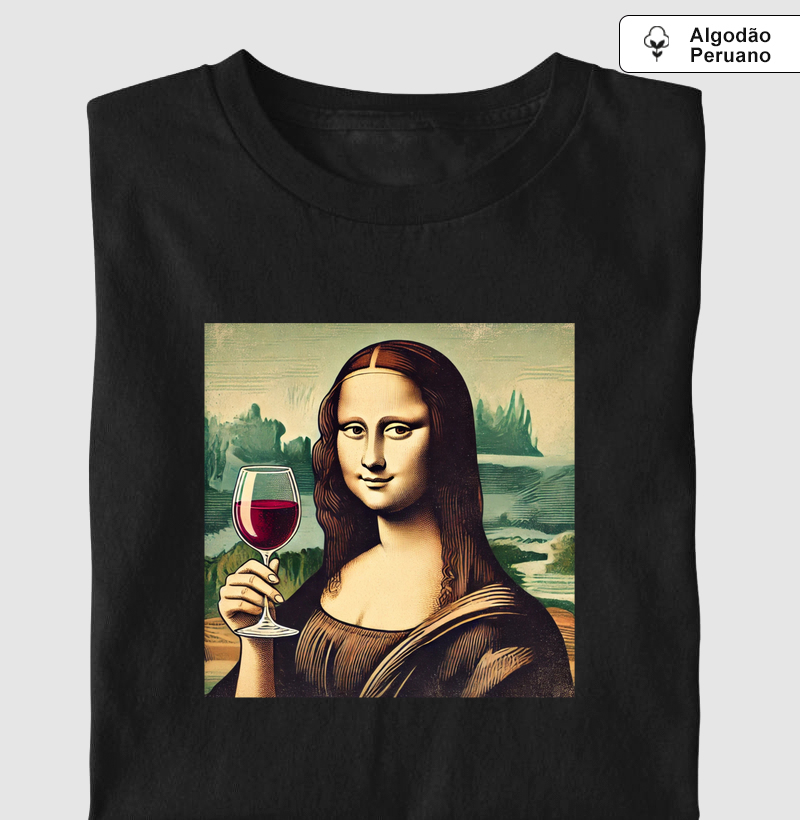 Camiseta Monalisa Wine Lover