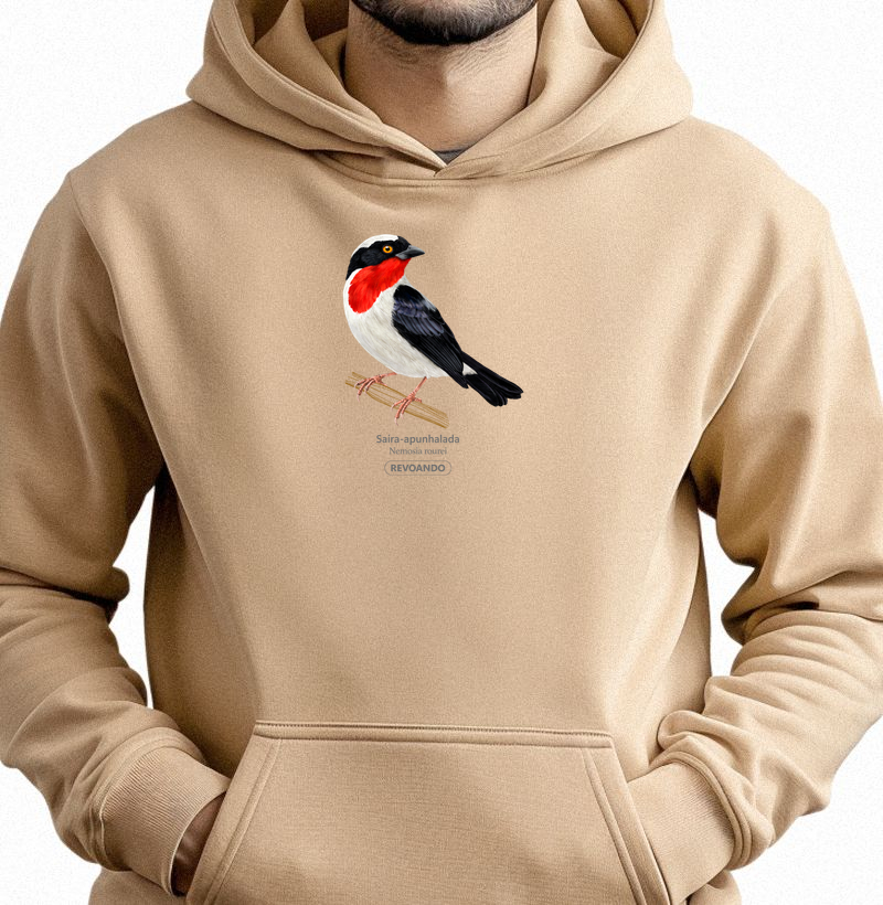 Cores Aladas - Saíra-apunhalada - Moletom Hoodie