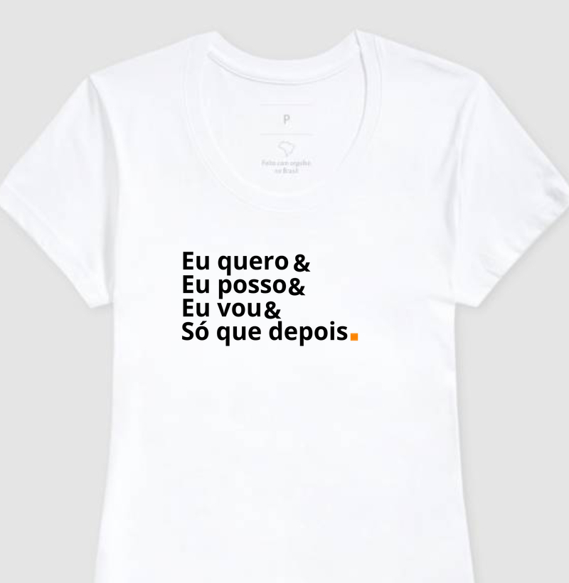 Baby Look Eu quero 2