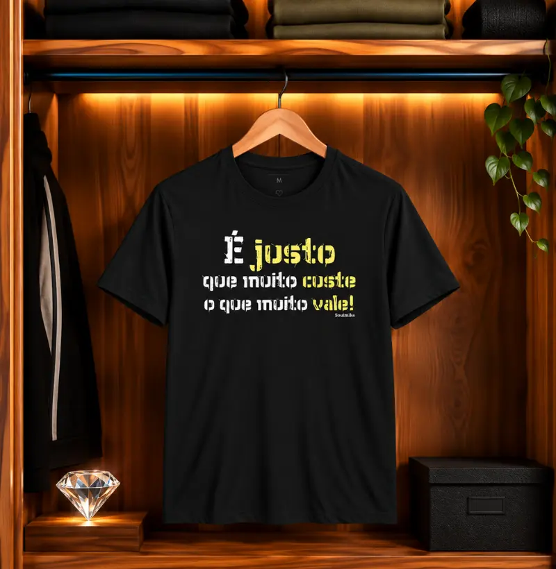 Justo que muito custe I - Camiseta