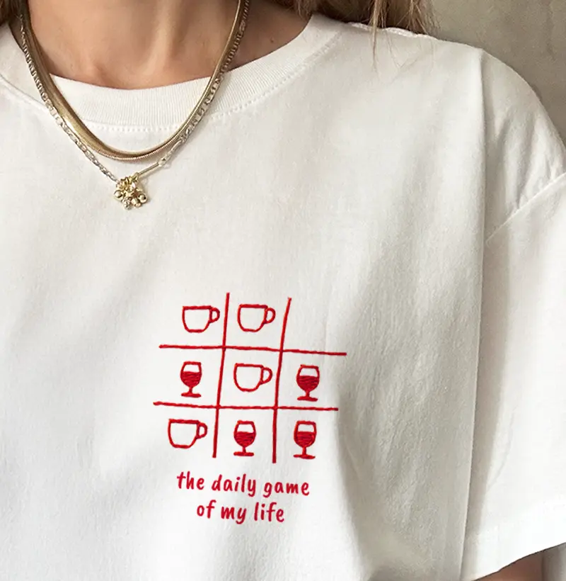 Jogo da velha - Café e Vinho