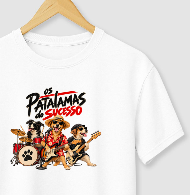 Os Patalamas Do Sucesso - Camiseta