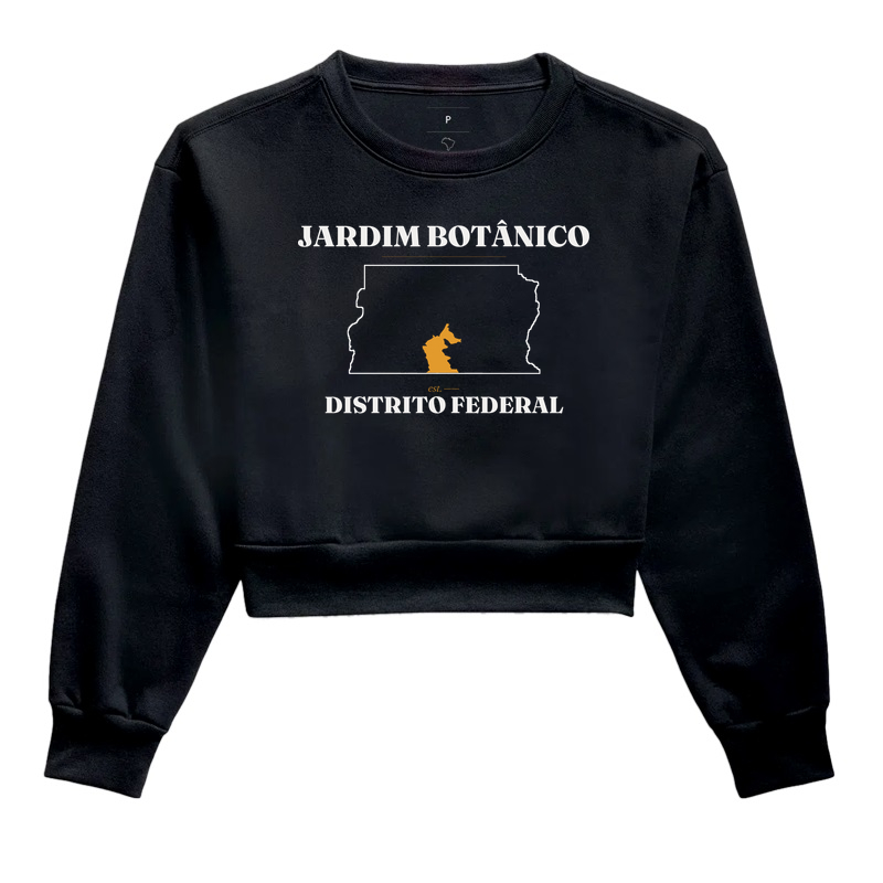 Jardim Botânico | Legado DF - Cropped Moletom