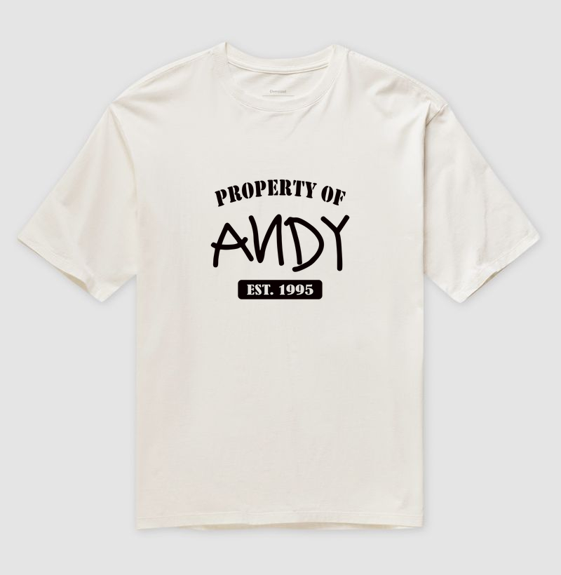 Property Of Andy - Toy Story