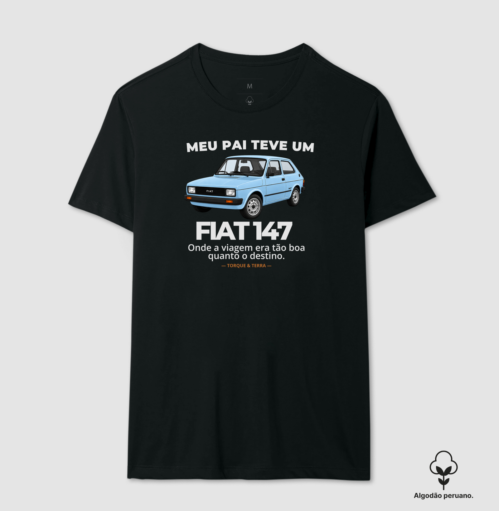 Meu pai teve um  - FIAT 147 - azul claro