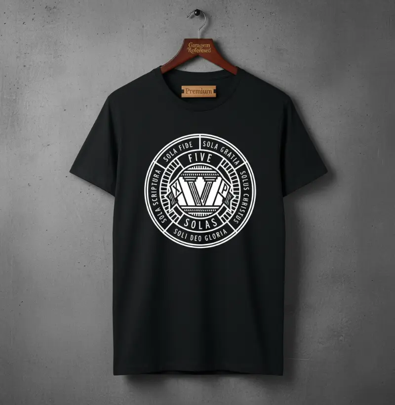 "FIVE SOLAS" CIRCLE ART ORIGINAL