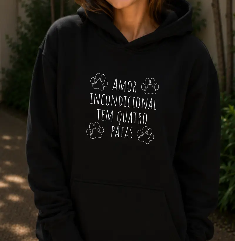 Amor incondicional tem quatro patas 