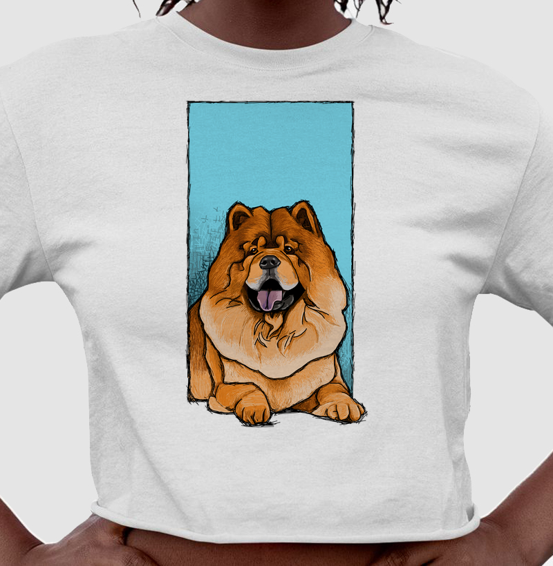 Cropped Cachorro Chow Chow