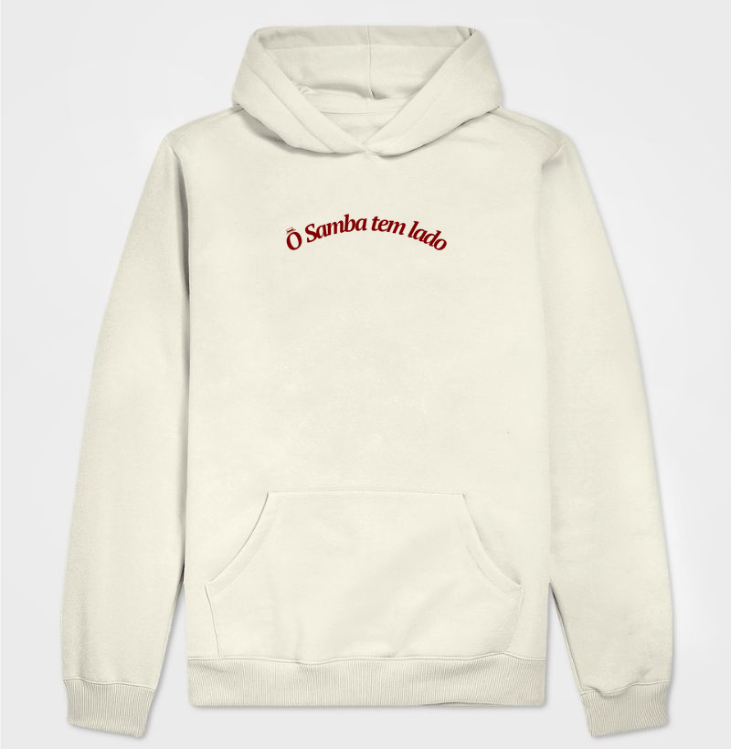 O Samba tem lado - Hoodie Moletom