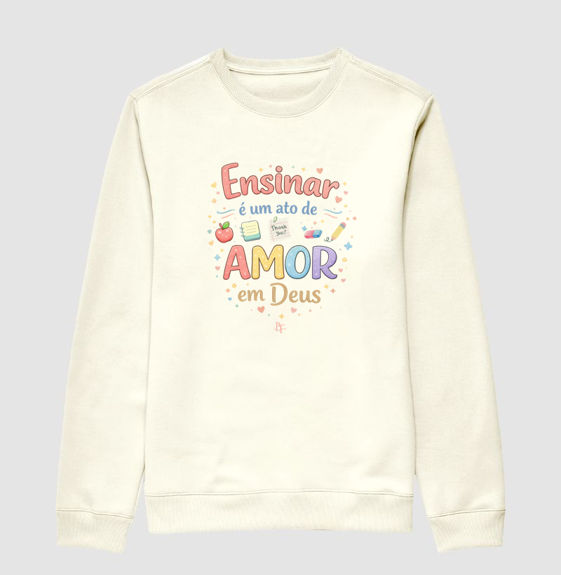 Ensinar é um ato de amor em Deus