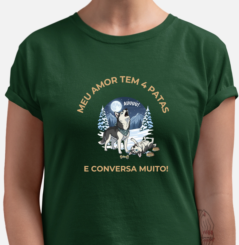 AMOR HUSKY - Camiseta
