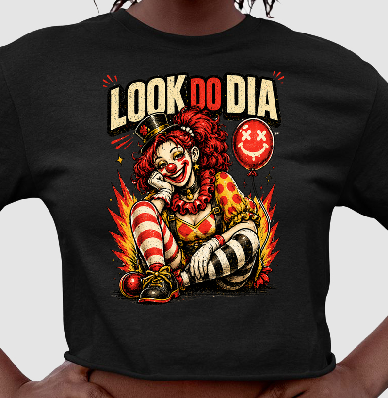 look de palhaça