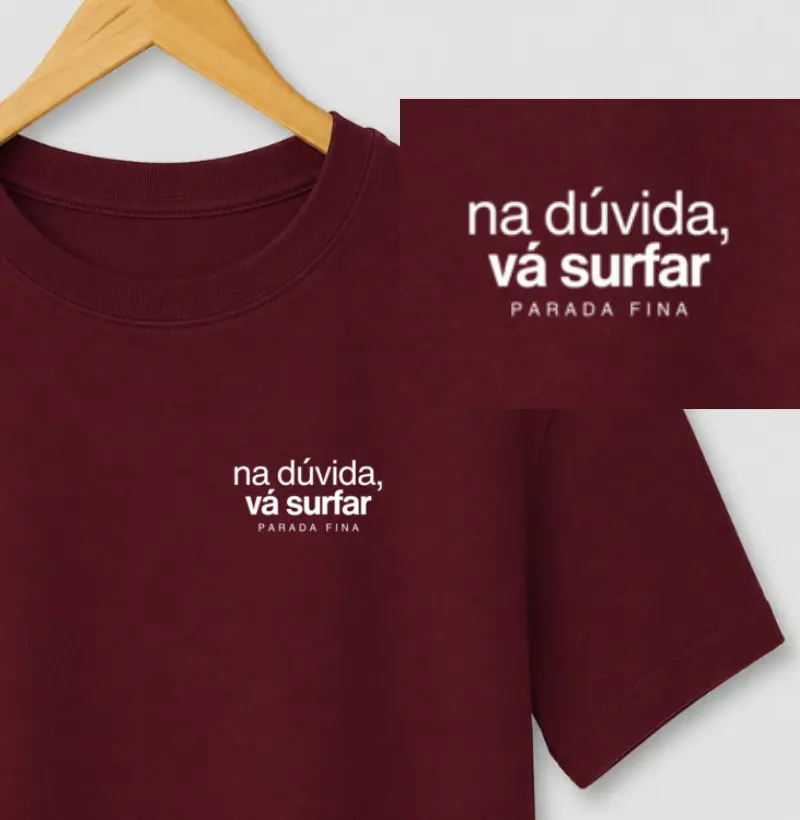 na dúvida, vá surfar