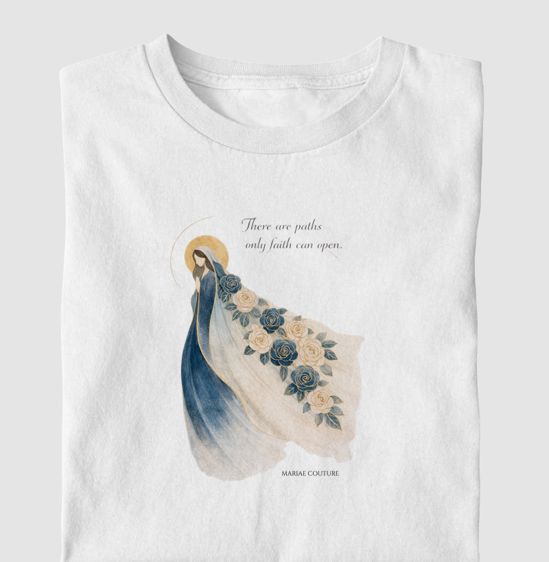 Manto floral de Maria