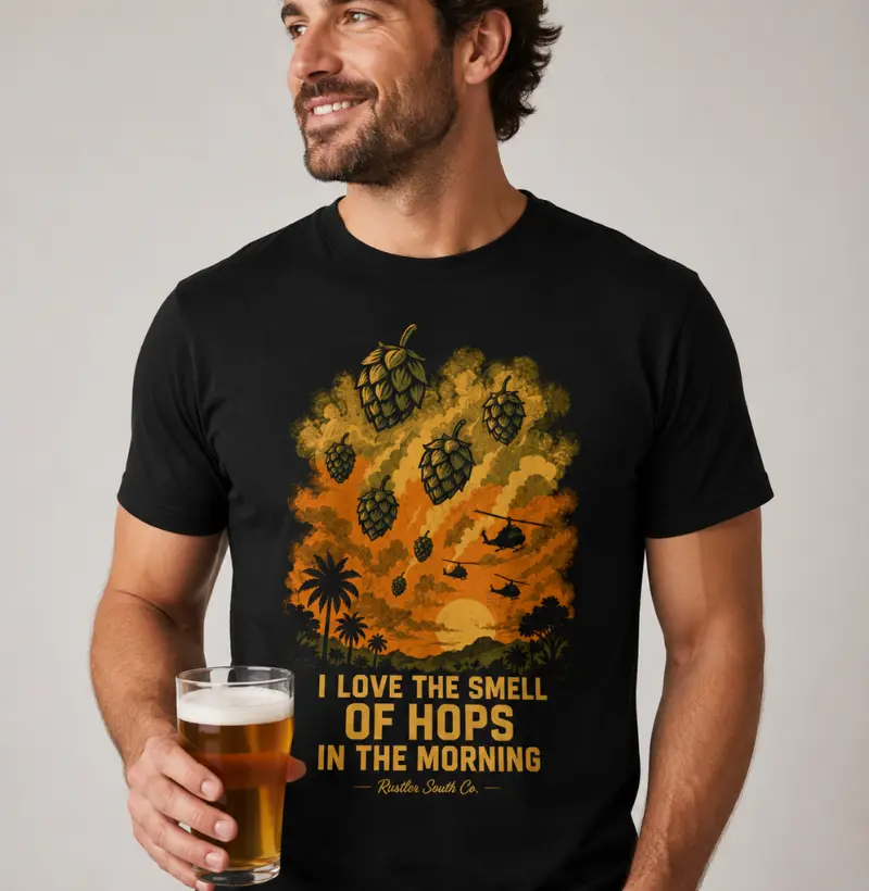 Camiseta Cerveja - Lúpulo pela Manhã