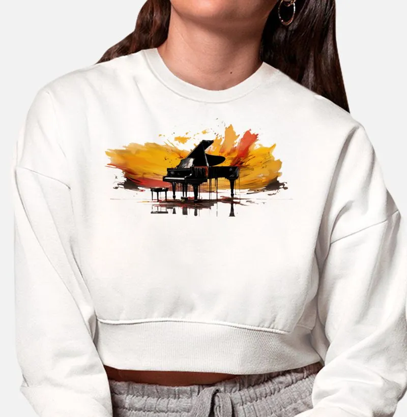 Artistic Mirrored Grand Piano