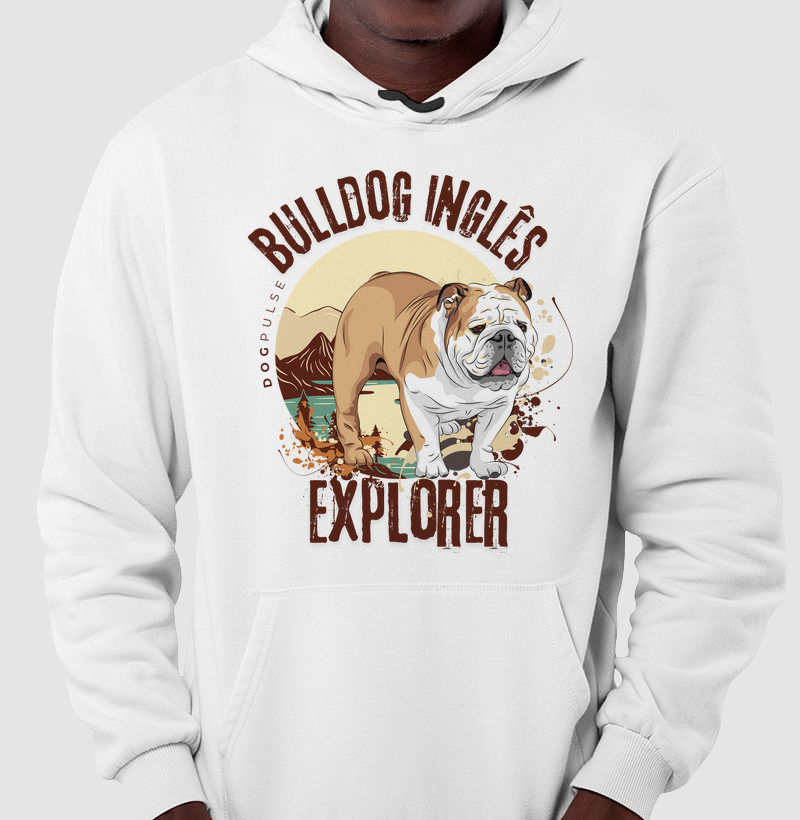 Moletom Dog Pulse Bulldog Inglês Explorer – Sturdy Traveler