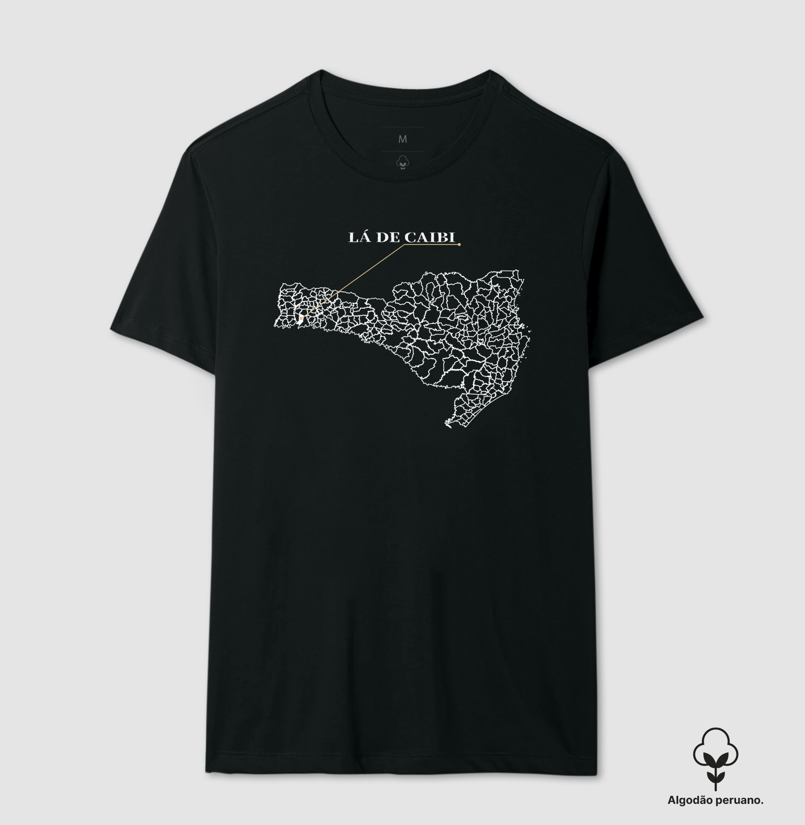 Caibi | Origem SC - Camiseta Algodão Peruano