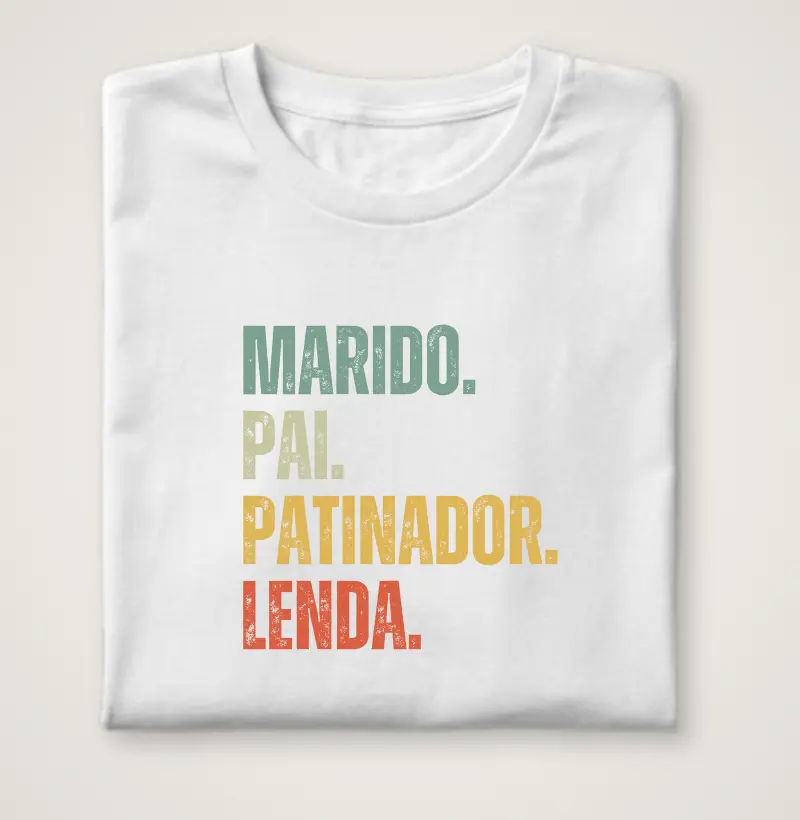 Marido. Pai. Patinador. Lenda.