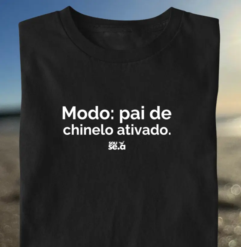 Modo: pai de chinelo ativado