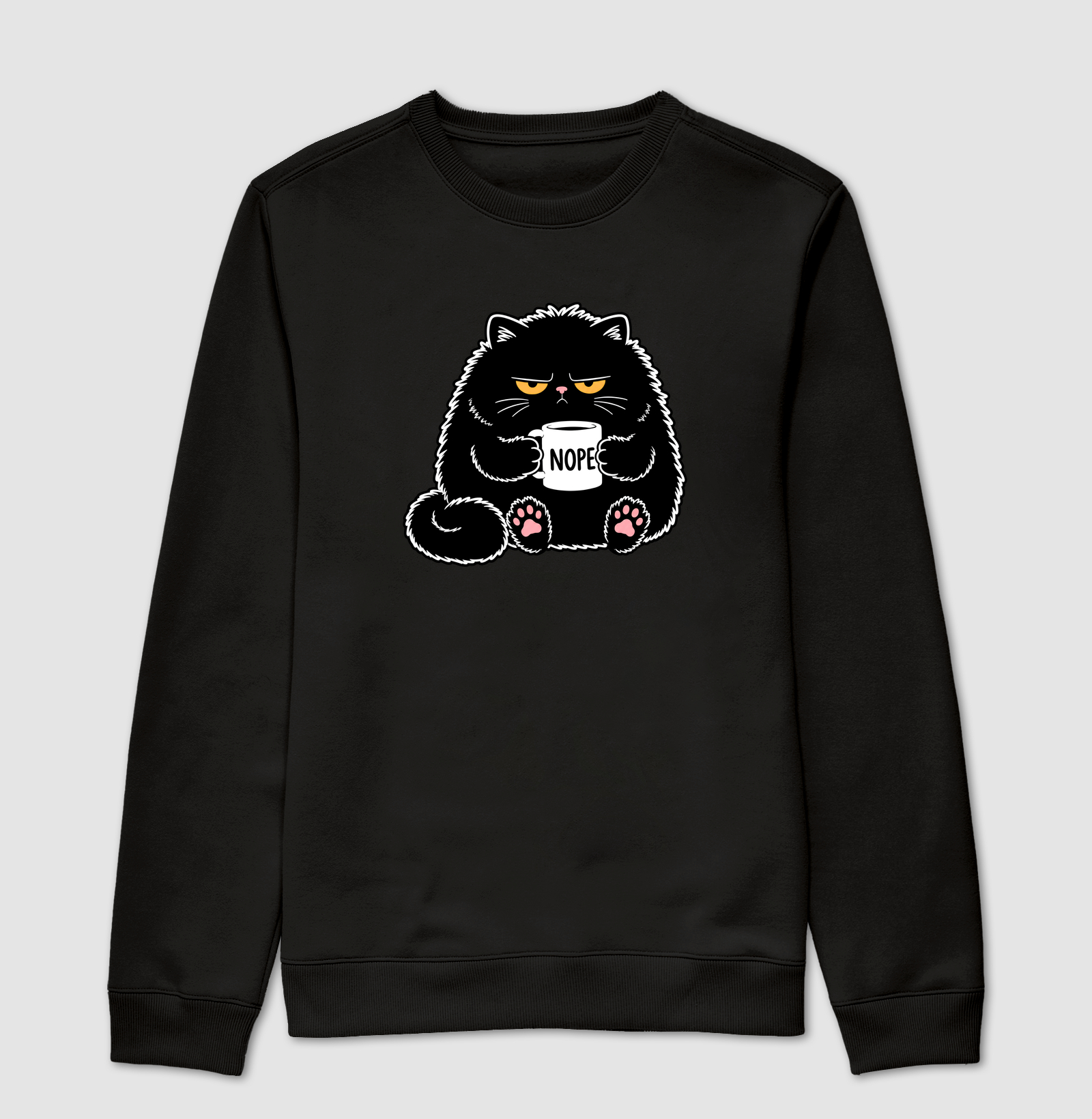 NOPE. - Suéter Moletom