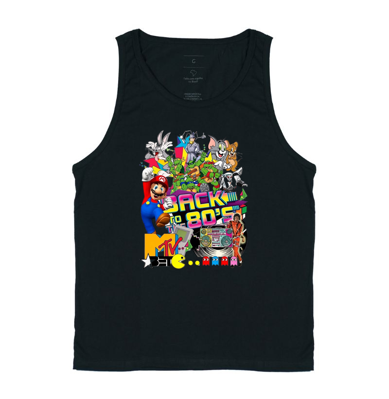 Camiseta Back 80 Retro