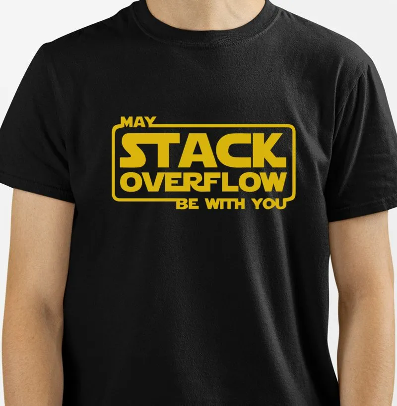 Camiseta Stack Overflow with you